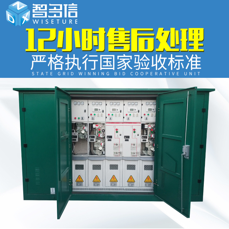 10Kv High Voltage Ring Network Cabinet Hxgn15-12 Box Type Cable Branch Box Switchgear Sf6 Fully Insulated Gas-Filled Cabinet