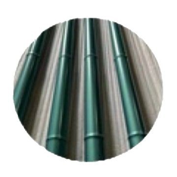 Factory Direct Sales Bamboo Stainless Steel Tube Wood Grain Transfer Colorful Courtyard Garden Fence Imitation Bamboo Stainless Steel Galvanized Tube