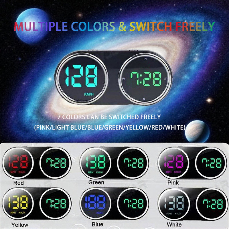 2025 New HUD Car Head-up Display KMH/MPH Special for Cross-border E-commerce