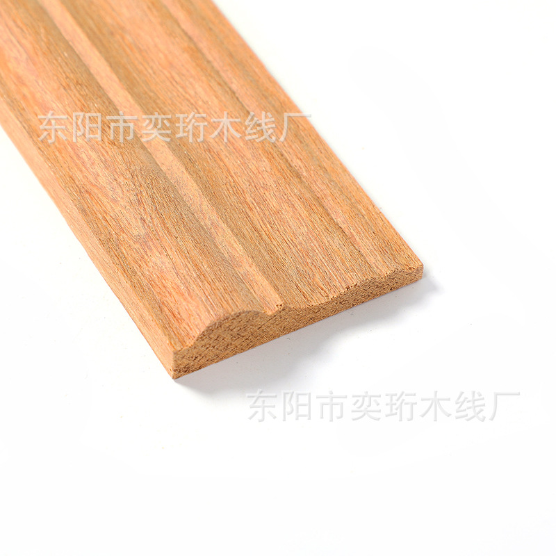 Wholesale photo frame door cover solid wood line manufacturers directly supply teak cabinet door ceiling Yin angle finished processing wood line