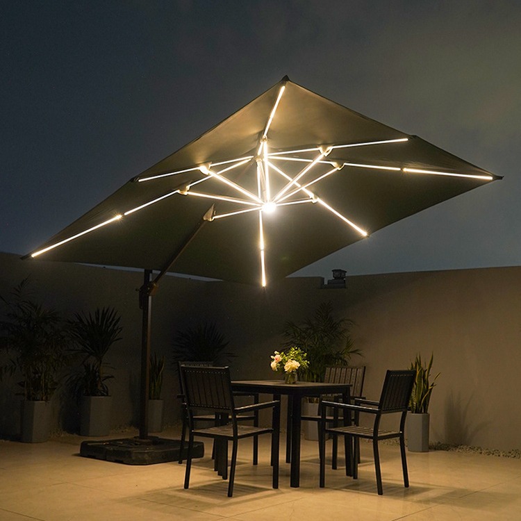 Outdoor Parasol Courtyard Umbrella Commercial Large Stall Sun Umbrella Garden Terrace Villa Outdoor Open-air Roman Umbrella