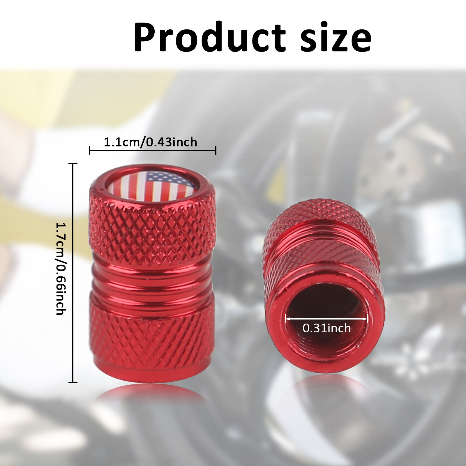 Cross-border round flower groove General Motors dustproof aluminum alloy tire valve cap flower groove with logo valve