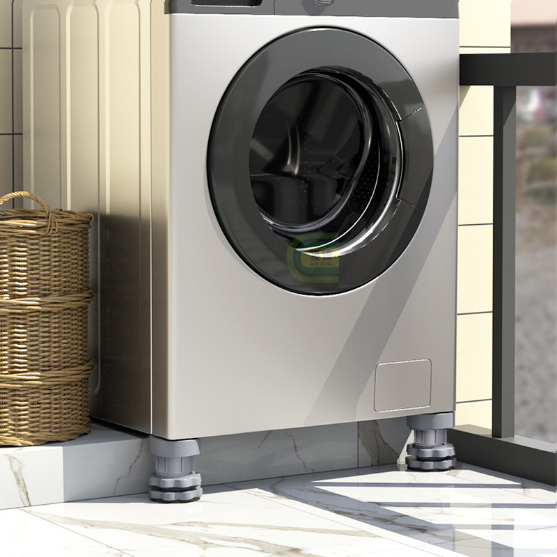 Adjustable Washing Machine Foot Pads Shock-Absorbing Anti-Slip Foot Pads Shock-Absorbing Anti-Slip Pulsator Drum Fully Automatic Universal Refrigerator Rack