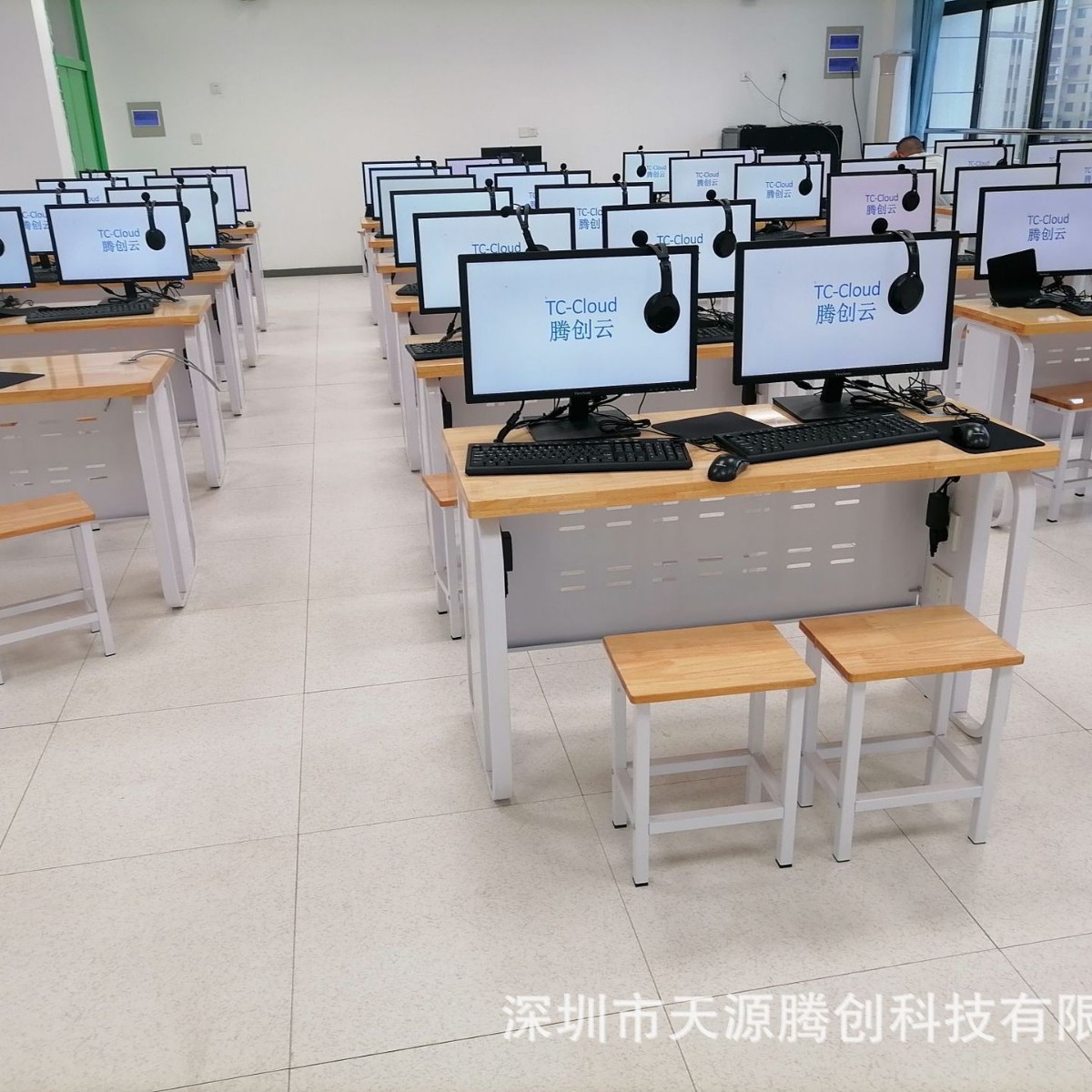 N100 Cloud Desktop Fat Terminal Micro Mini Computer Host High Performance Low Power Training Teaching Office Examination