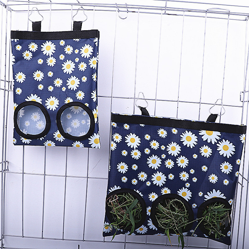New Hay bag rabbit feeding bag pet supplies hamster guinea pig Chinchilla with hole feeding bag Hay bag