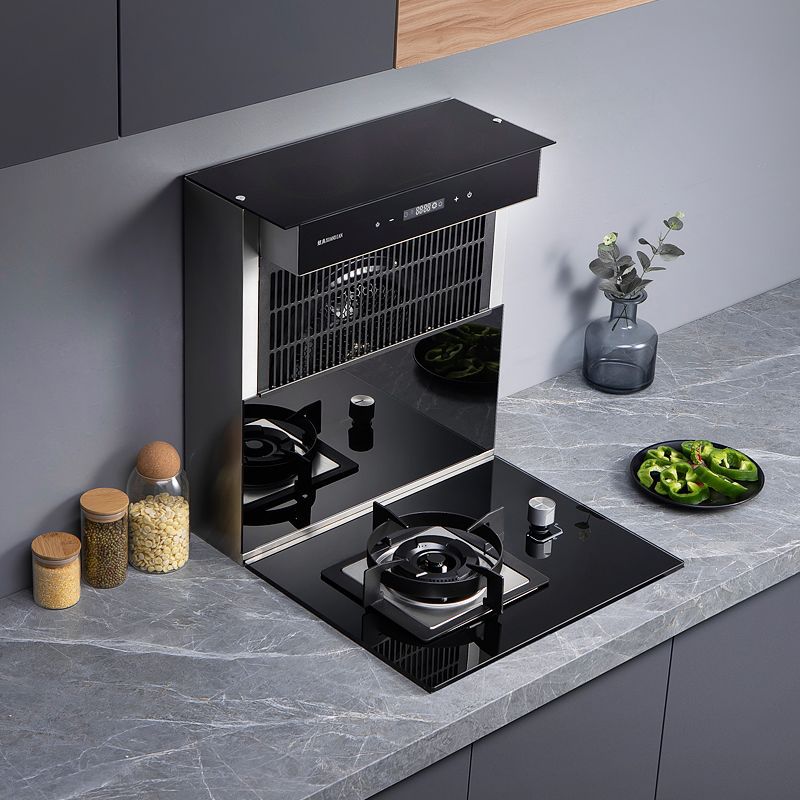 50cm Household Single-Burner Freestanding Split-Type Variable Frequency Integrated Stove with Under-Range Hood Gas Stove Package for Rv