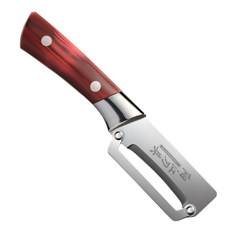 New Stainless Steel Sugarcane Peeling Knife, Kitchen Special Peeling Knife, Commercial Thickeneded Pumpkin and Lettuce Peeling Knife