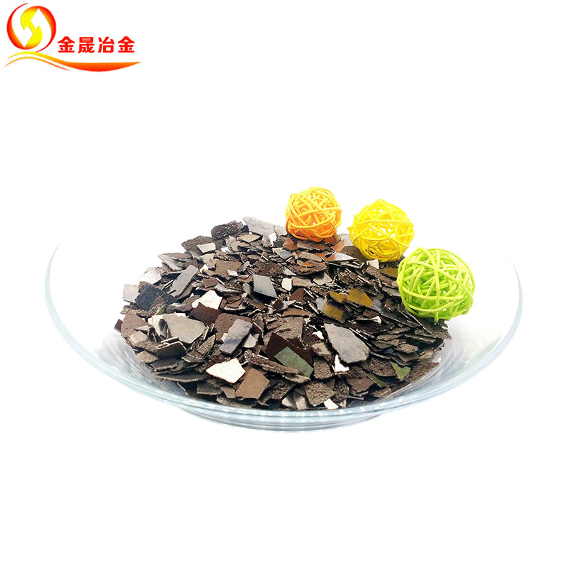 Jinsheng Electrolytic Manganese Flakes, High Purity Manganese Flakes with a Content of 99.7%, Irregular Flakes for Alloy Addition, Can Be Exported