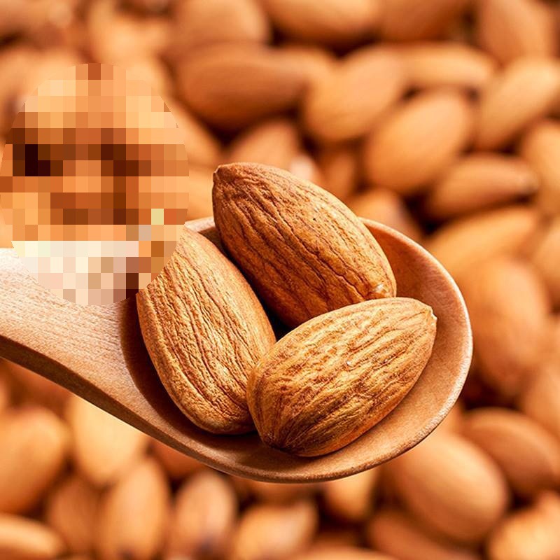 Almond Kernels 500g Original Large Almond Nuts Bulk Almonds Dried Fruit Snacks for Pregnant Women New Year Goods