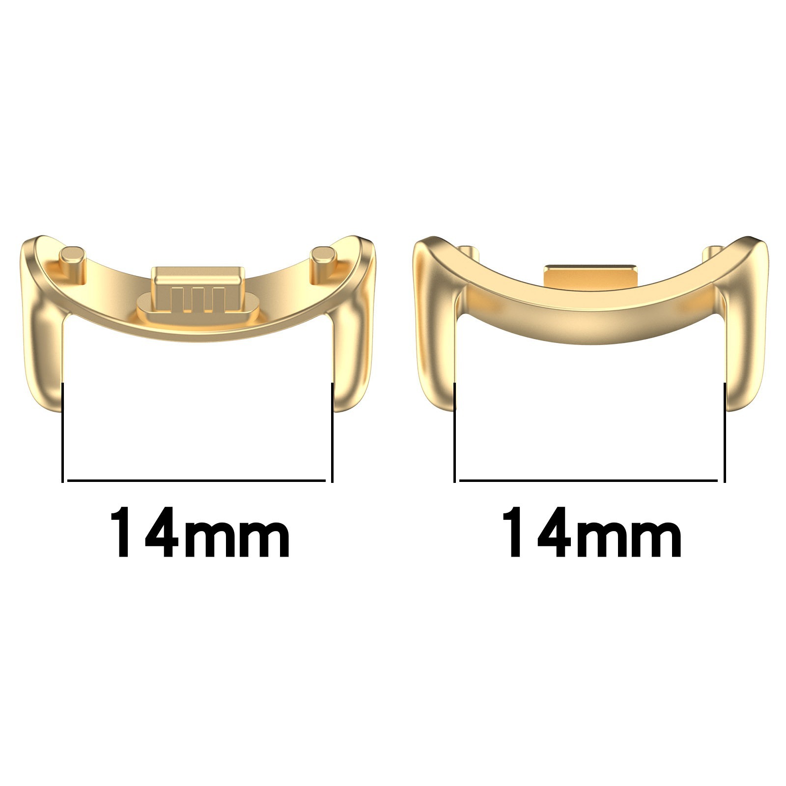 Suitable for Xiaomi Mi Band 10 Strap Connector Mi Band9 Metal Head 14mm Xiaomi Zinc Alloy Connector