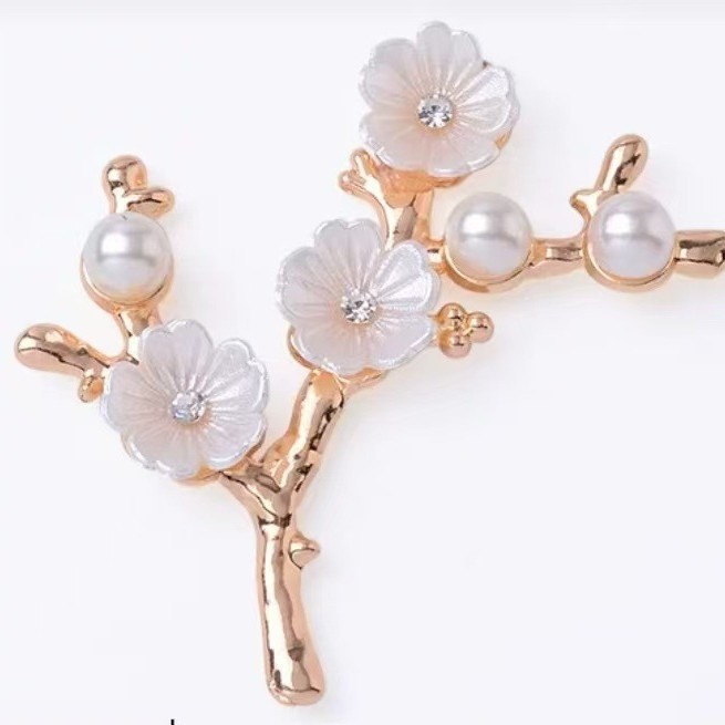 Ancient Style Accessories, Bridal Clothing, Round Fans, Flower Branches, Leaves, Iron Hairpins, DIY Ornaments, Wedding Fan Materials, New Chinese Style