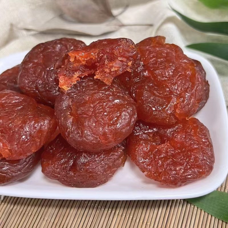 Wholesale [Rose plum cake] bulk plum non-nuclear preserved preserved fruit dried sour plum dried plum plum meat casual snacks