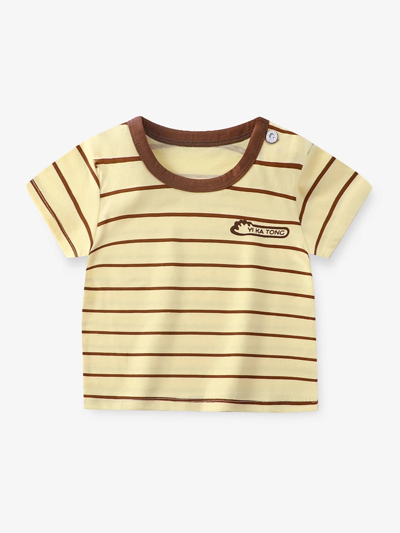 New T-shirt cotton girls short sleeve summer baby class a half sleeve baby children sweat absorbent children's clothing manufacturers wholesale