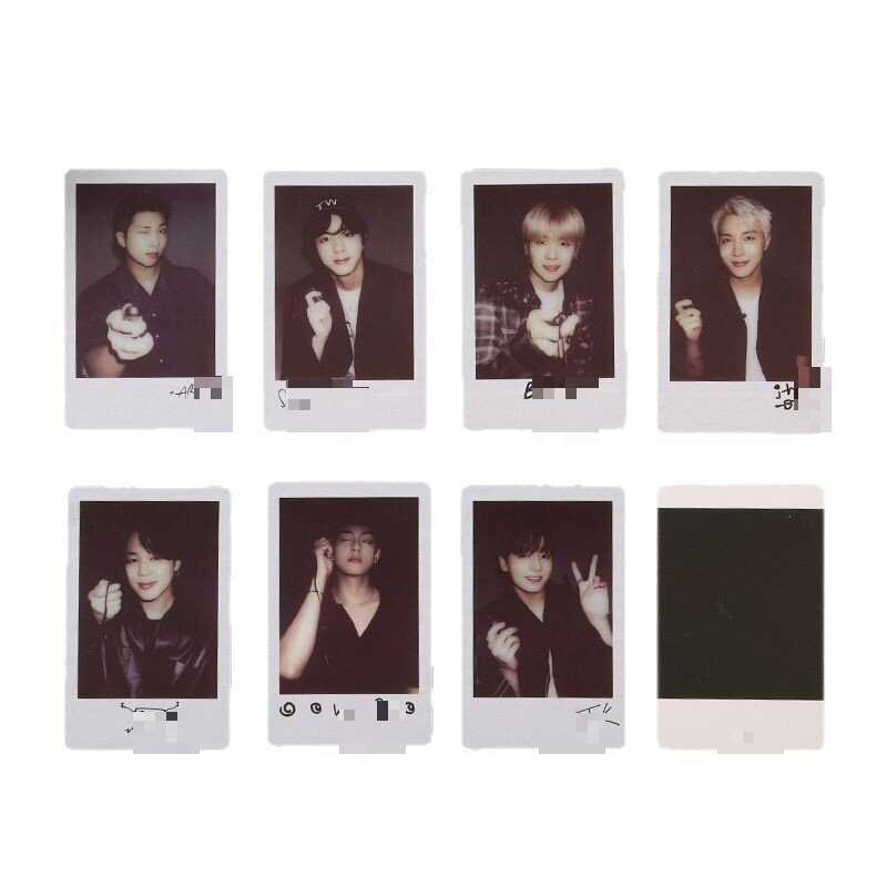 Junior Group Photo Card Jungkook V Jin Polaroid Photo Card (Low Price)