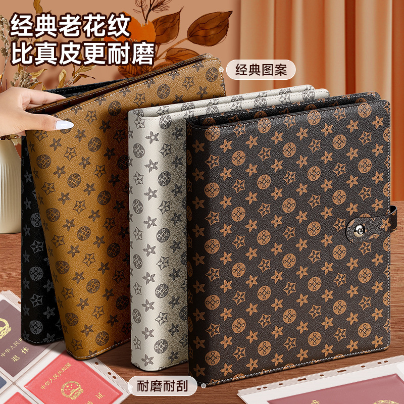 Сумка для хранения документов с магнитной застежкой для свидетельства о рождении ребенка, держатель семейных карт, книга учета домохозяйства, книга для хранения сертификатов вакцинации, защитный чехол