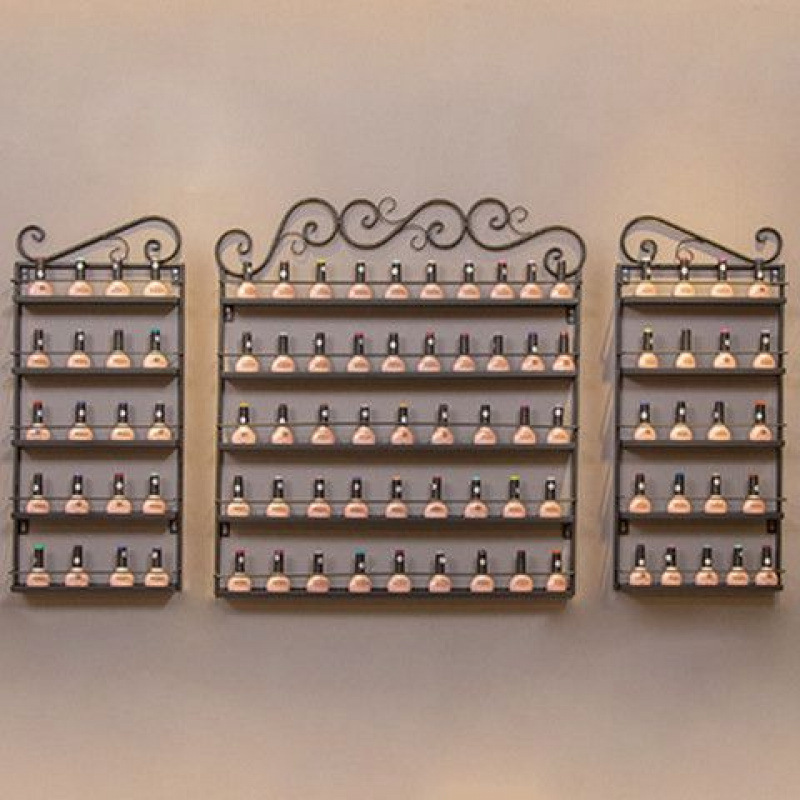 Nail Polish Rack, Nail Salon Storage Rack, Nail Polish Glue Rack, Nail Art Display Rack, Wall-Mounted Popular Cosmetics Storage Rack