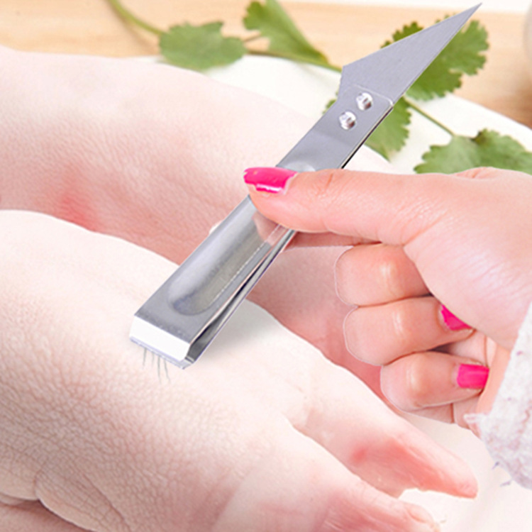 Многофункциональные щипцы для волос из свиной щетины, инструмент для удаления волос из кухни, оптовая продажа