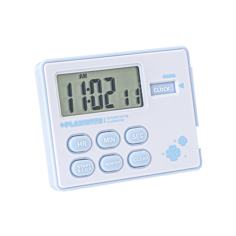 Planwith Friends Plan Clover Ruler Calculator Multifunctional Magnetic Timer Stopwatch Small Alarm Clock