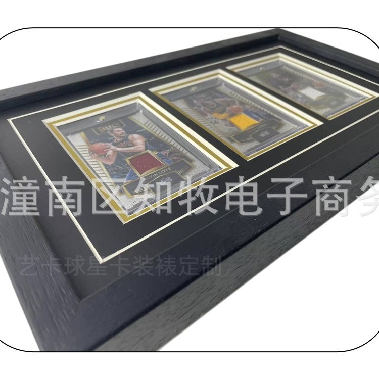 Pokémon Trading Card Solid Wood Framed Card Brick Frame Psa Star Card Frame Card Star Card Collection