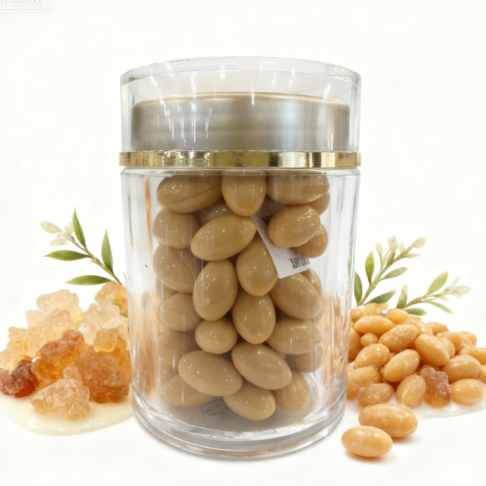 Frankincense Natto Gel Candy Soft Capsules Natural Plant Frankincense Extract Promotes Circulation Source Manufacturer Wholesale in Stock