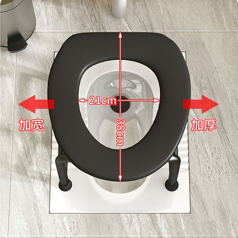 Toilet Stool, Old-Fashioned Toilet Chair, Toilet Seat, Squat-To-Sit Conversion, Weight Capacity 150, for Elderly, Portable, Home Use, Room, Factory Wholesale