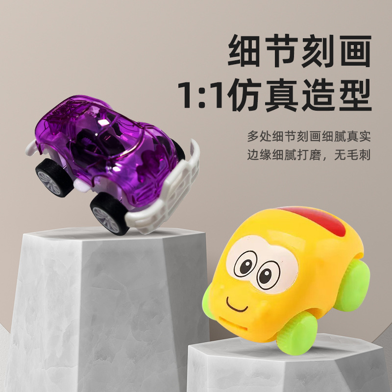 Pull-Back Sliding Toy Car Airplane Wholesale Creative Children's Toy Car Fighter Boy Compact Fast Sliding Educational