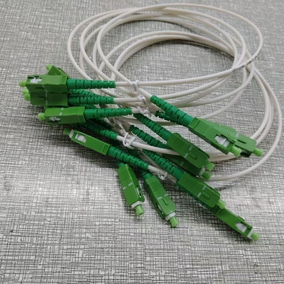 SC/APC-SC/APC Single Mode Single Core Fiber Jumper 9/125 Telecom 0.9/2.0/3.0mm Single Mode Single