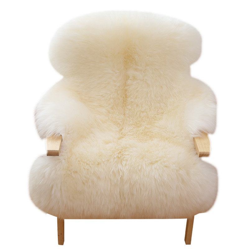 Whole Sheepskin Thickened Carpet Wool Sofa Cushion Chair Cushion Bedroom Living Room Bay Window Cushion Sofa Cushion Tatami