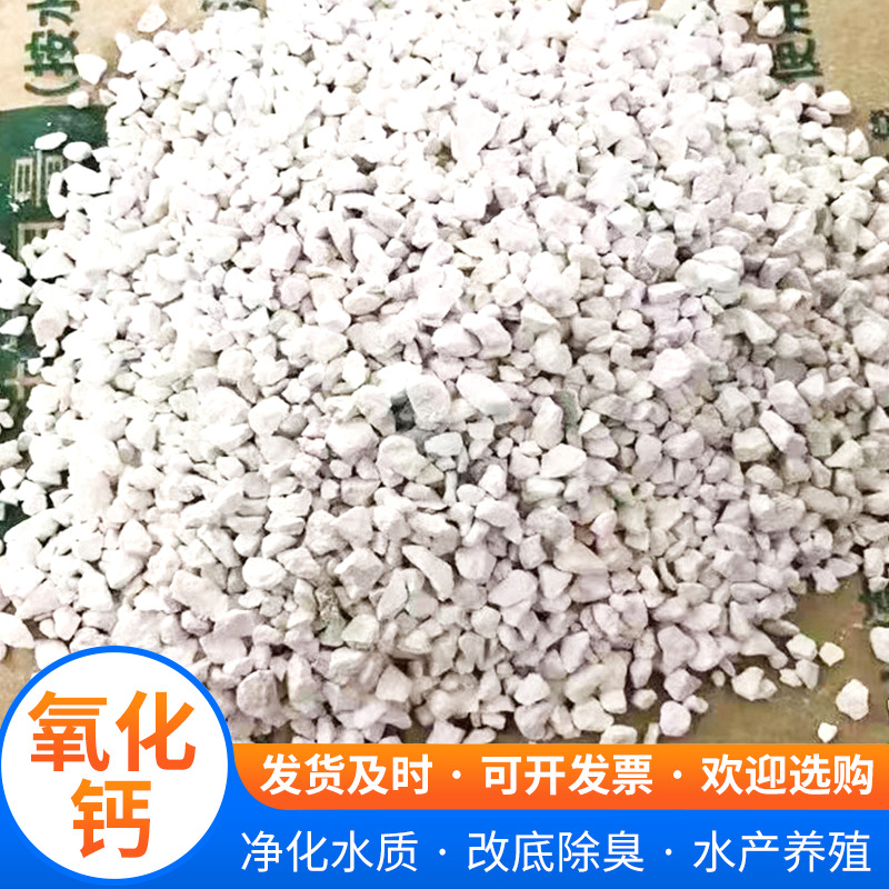 Industrial Grade Calcium Oxide High Content Raw Lime Powder Agricultural Raw Sewage Treatment Active High Activity