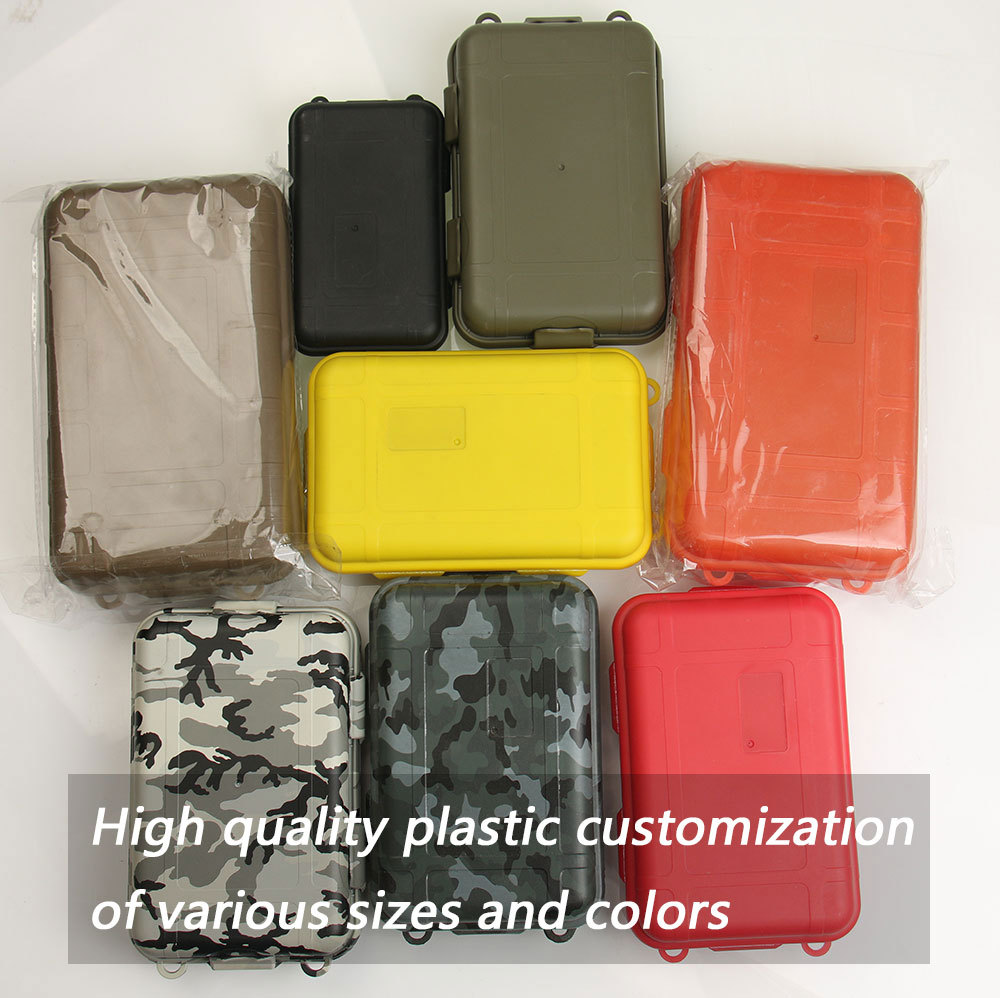 Large EDC tool outdoor survival kit shockproof waterproof box sealed box wild survival storage box
