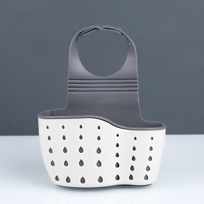 Kitchen Sink Storage Rack Draining Basket Faucet Storage Hanging Bag Rag Sink Dish-washing Multi-function