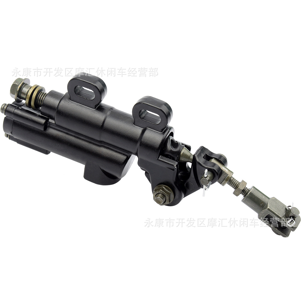 Motorcycle accessories suitable for Suzuki Yamaha Kawasaki sports car rear brake upper pump one-piece one-word pump