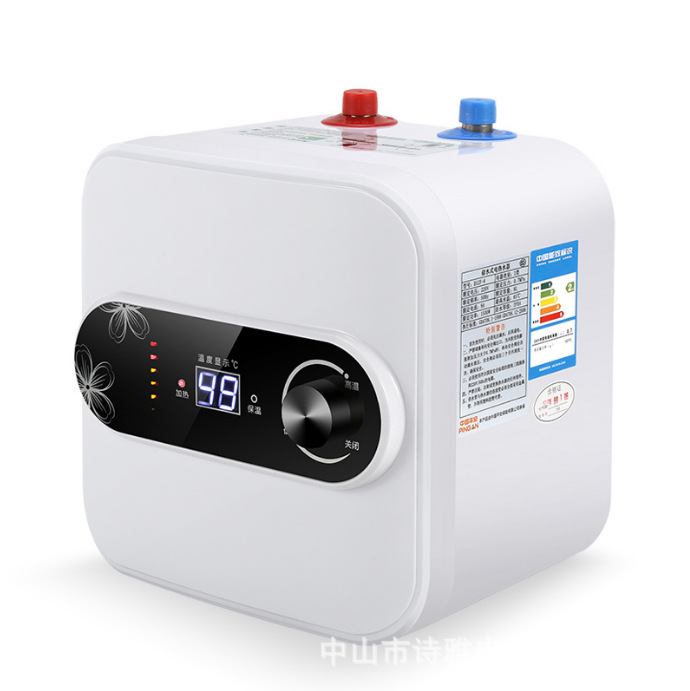 Cross-border wholesale instant small kitchen treasure water storage type household electric water heater hot water treasure mini quick heating kitchen treasure