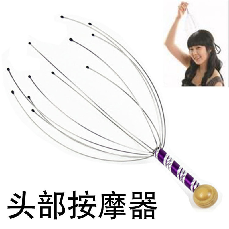 Head Massager scratching head octopus scalp device non-soul extractor artifact extraction Health Care Health Care head therapy