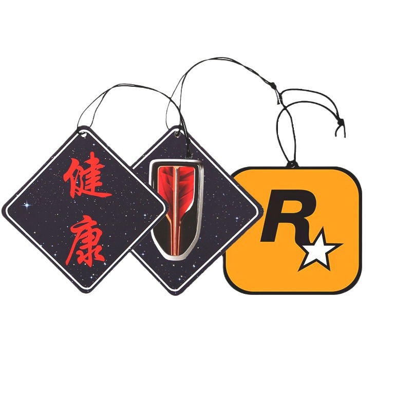 Factory Customized Car Fragrance Tablets, Perfume Pendants, Odor Removal, Light Fragrance, Cartoon Car Fragrance Tablets, Shoe and Clothing Fragrance Tags