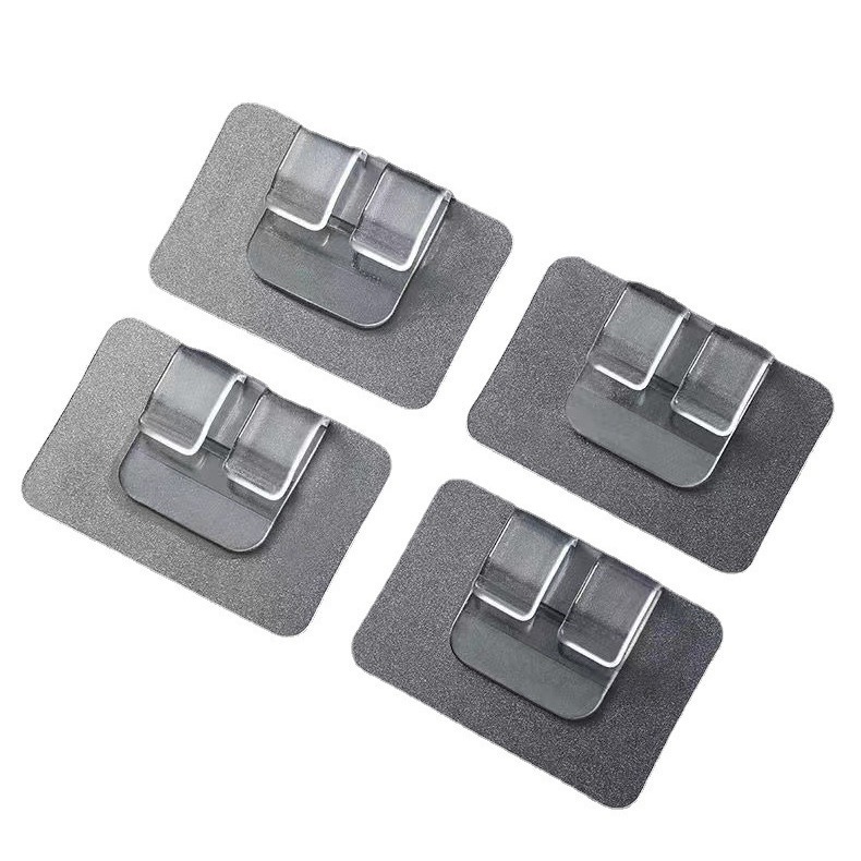 Car foot mat non-slip fixed artifact buckle Velcro strong double-sided adhesive paste non-slip removable trunk mat
