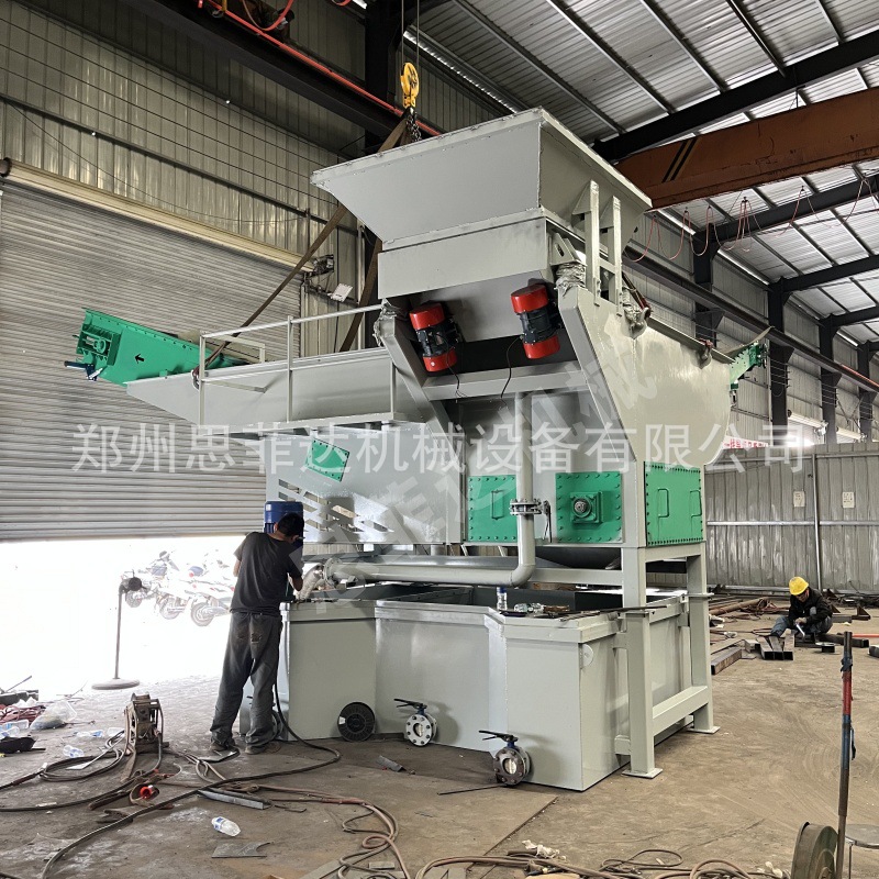 Water Flotation Machine, Construction Waste Light Material Sorting Machine, Stone Impurity Removal and Cleaning Machine, Impurity Separation, Cleaning and Recycling