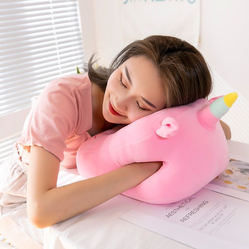 New cartoon cute student nap pillow cartoon men and women pillow table sleeping artifact office table pillow