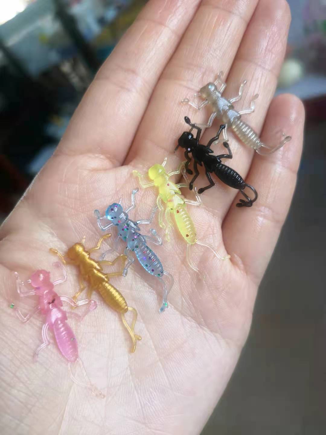 Оптовая Япония Мини паук 3.0см 0.16г Техасская рыболовная группа Luya корневая рыбалка мягкая приманка микро паук