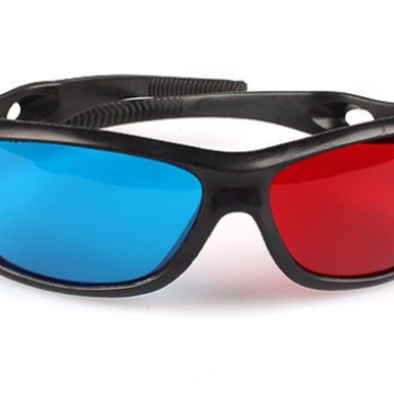 2021 New in stock Factory Direct red and blue 3d glasses 3D stereo glasses sports Wholesale