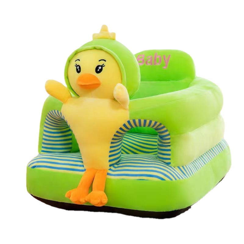 Plush Learning Seat Cartoon Boutique Small Sofa Baby Training Seat Infant Training Learning Seat Anti-fall Cushion