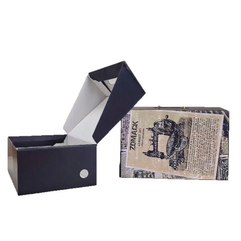 Custom Flip-Top Shoe Boxes, Thickened Snow Boot Packaging Cartons, Custom-Made Hand-Held Sneaker Boxes, Custom Airplane Boxes, Small Batch Production
