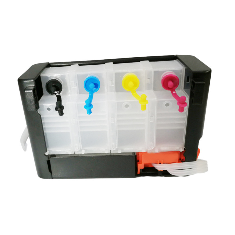 Applicable to IPP canon HP printer empty continuous supply outer bottle four-color continuous supply-switch bottle ink supply system