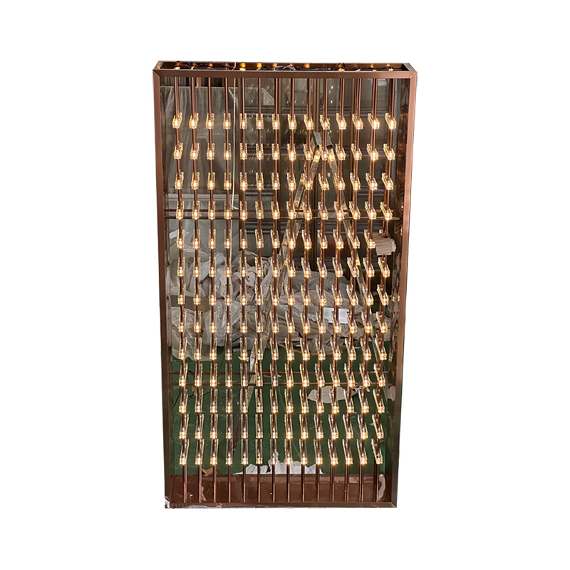 High-End Light Luxury Room Temperature Constant Temperature Wine Cabinet Luminous Acrylic Red Wine Rack Foreign Wine Stainless Steel Red Wine Cabinet Display Cabinet