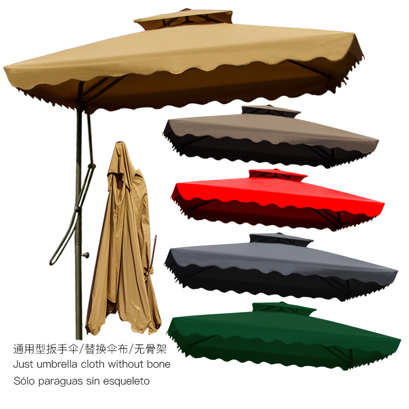 Замена ткани для уличных зонтов, ткань для солнечного зонт для двора