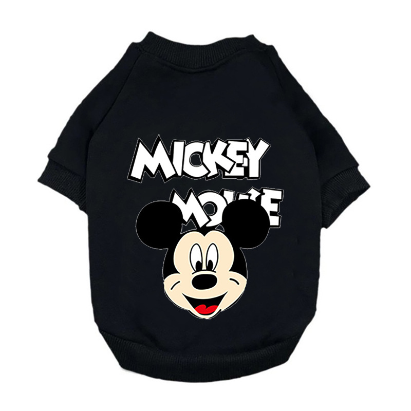 Mickey Mouse Cartoon Pet Dog Coat Pet Clothes Outdoor Dog Jacket