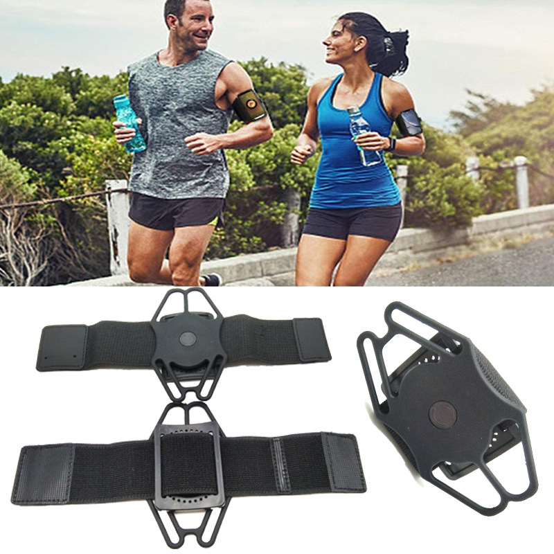 Detachable outdoor sports arm band running cycling silicone mobile phone wrist strap outdoor anchor wrist mobile phone holder cover