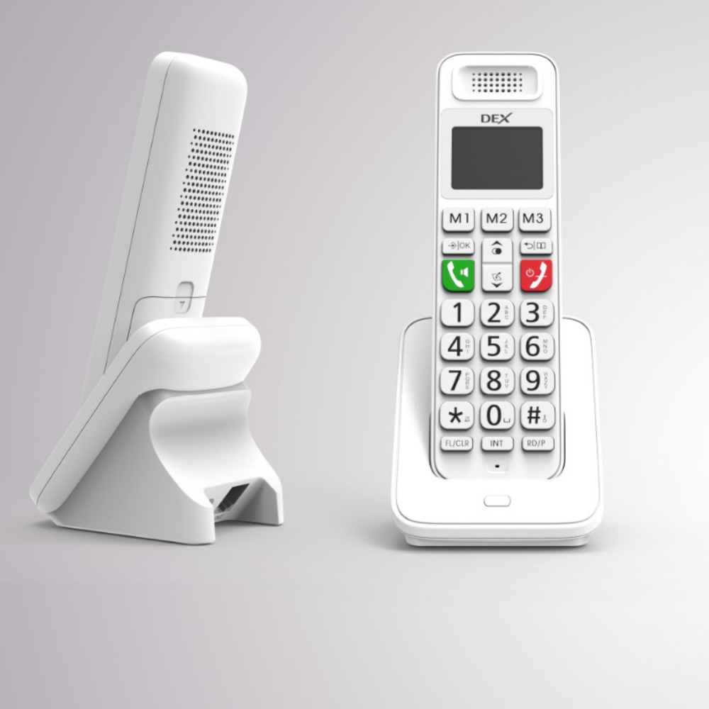 New in stock D1018 Office Business Home Telephone Handheld Digital Cordless Telephone Cross Border Telephone