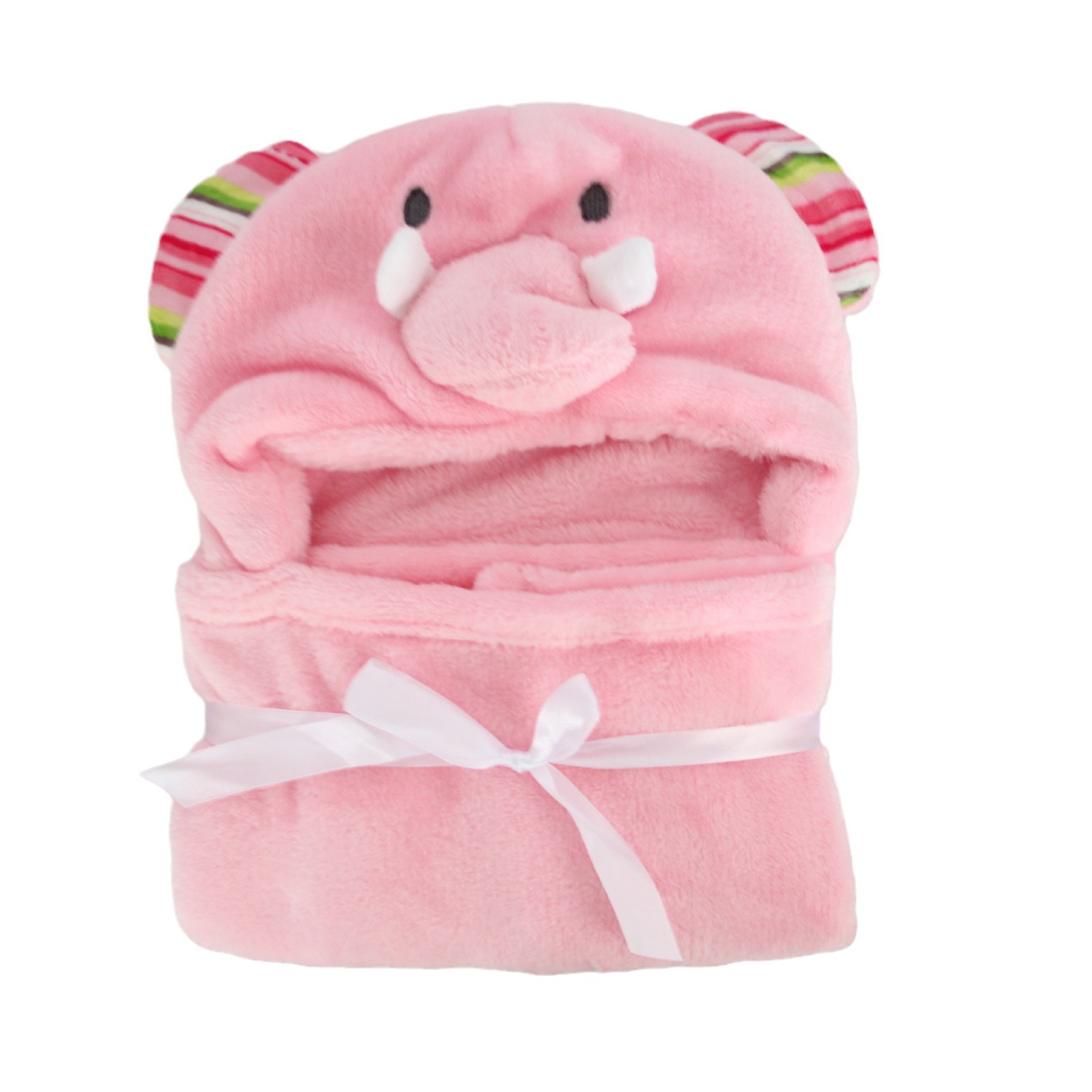 Baby supplies flannel children's bathrobe super soft animal cloak quilt blanket single layer blanket