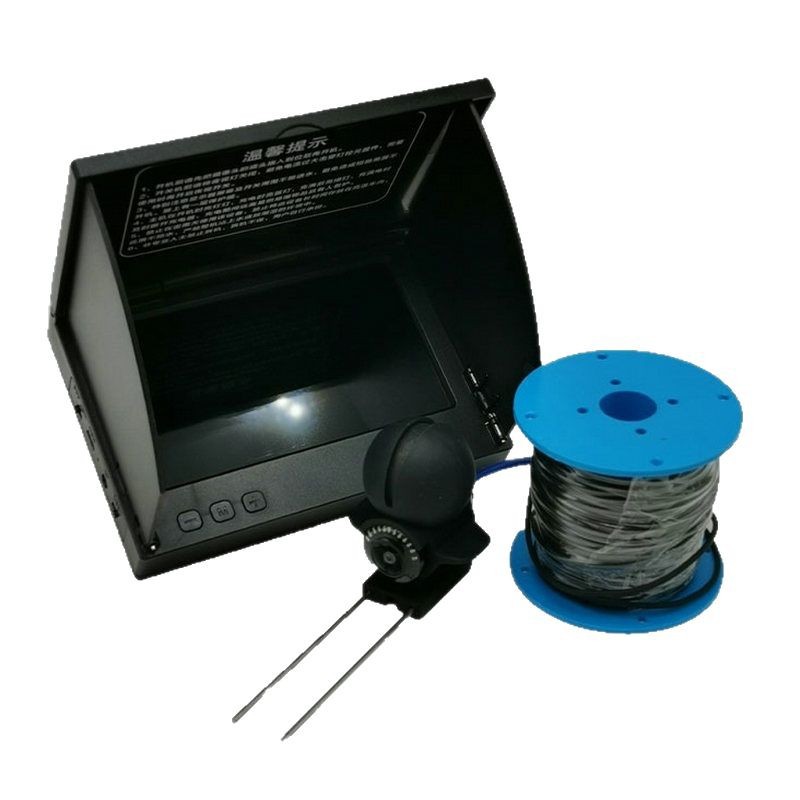 Underwater Fish Finder Camera with Temperature Sensing, Deep Anchor Fishing Visual Camera Probe, Deep Water Fish Finder, High-Definition Wide-Angle
